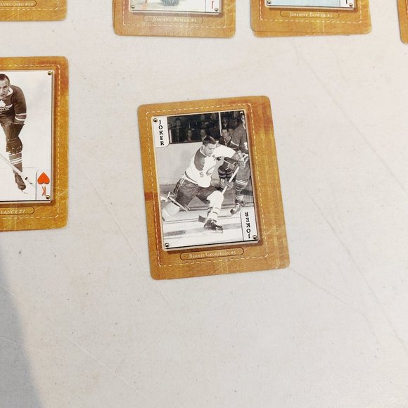 Vtg Hockey Hall of Fame Playing Cards - Picture 8 of 8